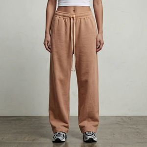 Wide Leg Baggy Joggers <b>Oversized</b> <b>Sweatpants</b> Loose Fit Hip Hop Style For Women - Product Image 1