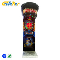 Machine de jeu d'arcade de boxe Big Punch à monnayeur, idéale pour adultes
