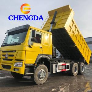 SINOTRUCK Howo 371 pk 8x4 6x4 10-wiel Euro <span class=keywords><strong>2</strong></span> Diesel Zware Truck Linksgestuurd 30t Mijnbouw Gebruikt Kipper Nieuw - Product Image 4