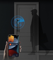 Serrure de porte intelligente biométrique numérique à reconnaissance faciale 3D TUYATTL avec empreinte digitale, cloud, pour portes en aluminium et en bois, application Tuya, Wi-Fi, maison connectée