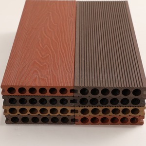 Plancher en composite <span class=keywords><strong>bois</strong></span>-plastique à faible entretien <span class=keywords><strong>pour</strong></span> extérieur résidentiel, jardin, balcon, <span class=keywords><strong>terrasse</strong></span>, résistant à la moisissure et à l'humidité - Product Image 6