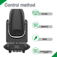 Igracelite 380W Beam Spot Wash 3-en-1 CMY Moving Head Light 382 LED Projecteur de Scène avec Zoom Prisme DMX512 pour Concert