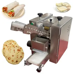 9/15/18/25Cm Ukuran Otomatis Roti Chapati Pembuat/Jagung Tortilla Membuat Mesin/Pangsit Samosa Wrapper Mesin