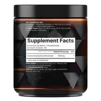 Créatine monohydratée en poudre pure micronisée, complément nutritionnel sportif pour la croissance musculaire, musculation, fitness, force, 500g 1,1lb
