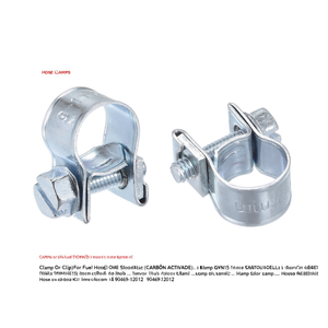 Collier ou clip (pour tuyau de carburant) pour Toyota Hilux GGN15 2004-2015 OE 90469-12012 9046912012 - Product Image 3