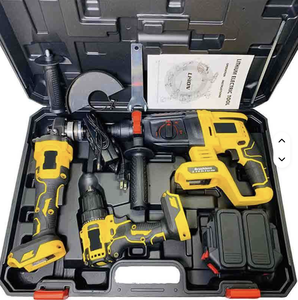 Factory Direct Sales 4 in 1 3 2 Cordless Tool Set Wrench <b>Drill</b> Hammer Angle Home Use OEM Wkc Wkc - Product Image 4