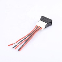 Regulador de Ventana de 5 Pines con Conector de Interruptor de Alimentación para Coche, Botón de Encendido/Apagado para Ventanilla Eléctrica