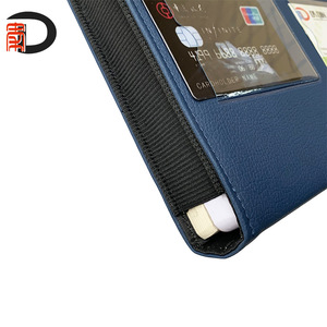 Chất Lượng Cao PU Da Xe Của Nhãn Hiệu Tài Liệu Thư Mục Với Thẻ Túi Xe Tải Hướng Dẫn Sử Dụng Chủ - Product Image 2