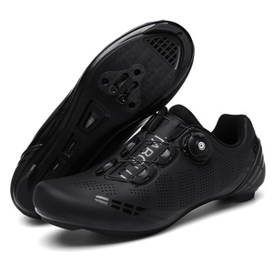 Chaussures de cyclisme sur route unisexes en fibre de carbone, légères et respirantes, chaussures de vélo de montagne pour la course et l'entraînement - Product Image 6