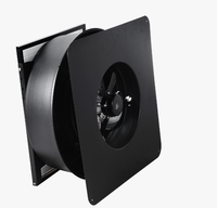 Ventilateur d'extraction de chaleur pour grenier 12'' sans balais à énergie solaire DC, non électrique, pour entrepôt/usine (OEM)