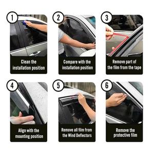 Déflecteurs de Vitres de Voiture Pare-Pluie Autres Accessoires Extérieurs pour CHEVROLET SAIL 2024 - Product Image 5