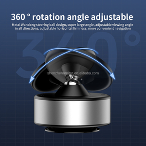 X11 soporte de teléfono de coche inteligente magnético de doble cara giratorio de 360 grados para un uso fácil soporte de teléfono de succión de vacío fuerte - Product Image 6