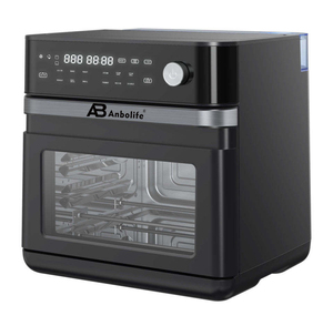 Horno <span class=keywords><strong>de</strong></span> Vapor Cuadrado Moderno <span class=keywords><strong>de</strong></span> Acero Inoxidable Anbolife, <span class=keywords><strong>Freidora</strong></span> <span class=keywords><strong>de</strong></span> <span class=keywords><strong>Aire</strong></span> <span class=keywords><strong>de</strong></span> Gran Capacidad (10-15L) con Control Digital y Placa PCB - Product Image 3