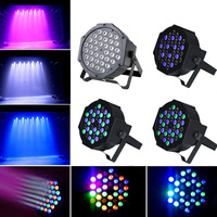 RVB DMX512 36 LED Projection Lights Télécommande activée par le son pour DJ Disco Bar Party Stage Lighting