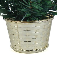 Mini sapin de Noël artisanal en PVC, arbre artificiel standard pour intérieur, décoration de fenêtre ou de bureau, petite décoration de Noël