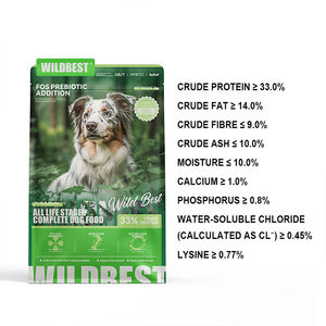 FDA OEM ODM Nourriture sèche pour chiens sans céréales, 100% naturelle, riche en protéines, pour soutenir le système immunitaire, en différentes formes - Product Image 4