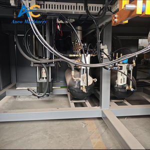 Baixo Preço Totalmente Automático Mitsubishi PLC SMC Cilindro Rotativo PET Máquina Sopradora Core Stretch Blow Molding Machines - Product Image 5