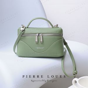 Sac à main minimaliste Pierre Loues, forme carrée, poignée souple, sac bandoulière pour femme, usage quotidien - Product Image 3