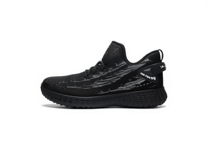 Scarpe da Basket Stile 2074 per Uomo, Tomaia in Maglia Traspirante, Chiusura con Lacci, Punta Rotonda, Suola in Gomma, Intersuola in EVA, per Tutte le Stagioni, Uso Casual - Product Image 1