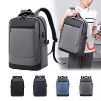 Sac à dos pour ordinateur portable 2025 – Nouvelle collection, haute qualité, étanche, résistant à l'usure, avec port de chargement USB, doublure en polyester durable, fermeture éclair et coussin d'air