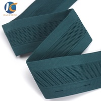 Bande élastique personnalisée de 5,1 cm en Y avec trou pour cordon de serrage en polyamide, bande élastique pliable en maille pour vêtements de sport et pantalons