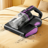 Aspirateur à main anti-acariens UV 450W 100-240V AC à forte aspiration et faible bruit avec lampe UV