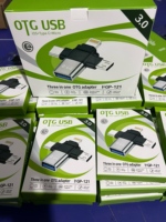 Adaptateur USB Type-C vers USB 3.0 3-en-1 pour téléphone portable et ordinateur portable avec convertisseur de charge en alliage