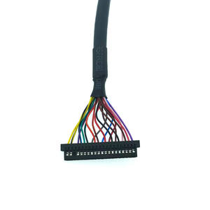 OEM 300 мм LCD/Светодиодная панель FCP LVDS провод кабель FIS 20PIN к DF13 2*20pin UL20276 28AWG * 5P + 10C + D кабель в сборе для цифрового экрана - Product Image 3