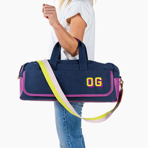 Bolsos de hombro para mujer, venta al por mayor, bolso Mahjong de lona con correa para el hombro, bolso de mano Mahjong personalizado - Product Image 4