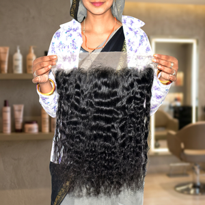Manufactures HD 13x6 Transparent Lace Genuine Texture Frontal Natural <b>Cheap</b> Curly Wholesale Cuticle Aligned Human Hair <b>Extension</b> - Product Image 1