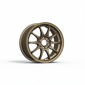 High-quality 18inch Car Wheels PCD 5*114.3 Cast in Glossy Black and Bronze Suitable for and - Product Image 2