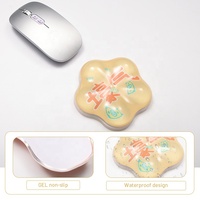 Tapis de clavier en forme d'étoile à cinq branches pour PC, tapis de souris personnalisé, tapis de souris transparent, repose-poignet pour souris, pour la maison et le bureau
