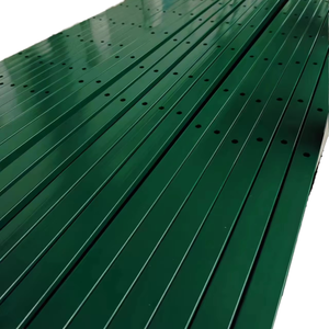 Chất Lượng Cao 3D V-Hình Hàng Rào Bài Với Pothook Mạ Kẽm Phun Bột Lớp Phủ Cho Vườn Hồ Bơi Ngoài Trời Thép Sắt Khung Gỗ - Product Image 2