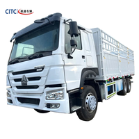 Грузовик-фургон HOWO 6X4 с бортовой платформой, 371 л.с., 25 куб.м, шины 12.00R20, левый руль, для перевозки сыпучих грузов в Нигерию, напрямую с завода