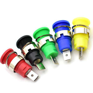 Adaptateur de borne de reliure de prise <span class=keywords><strong>banane</strong></span> femelle à montage sur panneau pour connecteurs <span class=keywords><strong>banane</strong></span> de 4mm - Product Image 2