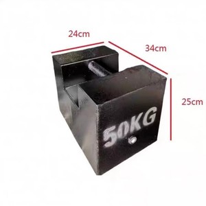 Pesas Estándar de Hierro Revestido de Acero Veidt M1 M2 de 50 kg para Pruebas de Calibración, Peso de Prueba Fundido M1 M2 de 50 kg 1 - Product Image 5