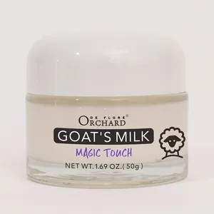 Marque privée OEM Soins du visage Hydratation instantanée et hydratation de la peau Crème pour le visage Magic Touch au lait de chèvre