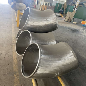 Coude 3/8 pouces 3D 45 degrés ASTM A403 WP316L en acier inoxydable, raccord en T - Product Image 6