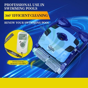 Hot bán xách tay trên mặt đất cầm tay hồ bơi máy hút bụi Robot cho hồ bơi - Product Image 3