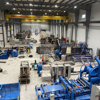 Machine de production de tuyaux cylindriques en béton précontraint PCCP