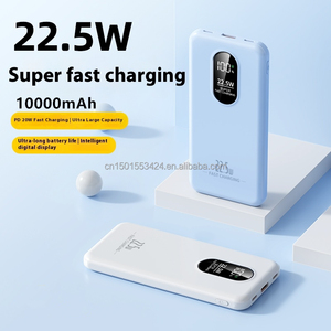 Venta caliente 22,5 W Power Banks 10000mAh Paquete <span class=keywords><strong>de</strong></span> batería <span class=keywords><strong>externa</strong></span> Pantalla digital Cargador portátil <span class=keywords><strong>de</strong></span> la USB-C PD 20W <span class=keywords><strong>Carga</strong></span> rápida - Product Image 4
