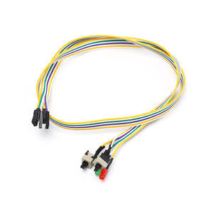 ATXPCコンピューターマザーボード電源ケーブル<span class=keywords><strong>2</strong></span>スイッチオン/オフ/リセットLEDライト付き60CM - Product Image 5