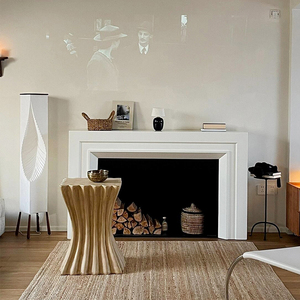 Cheminée en bois classique minimaliste française cheminée salon armoire <span class=keywords><strong>de</strong></span> <span class=keywords><strong>rangement</strong></span> murale pour décoration murale <span class=keywords><strong>de</strong></span> fond d'hôtel - Product Image 5