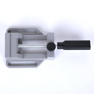 Tornillos de Banco Industriales de Aleación de Aluminio de Grado Industrial, Suministro Directo de Fábrica, Mini Tornillos de Banco de Liberación Rápida con Mordazas Planas - Product Image 2