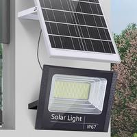Projecteur Solaire LED Extérieur Étanche pour Jardin, 208 LED, Lampe de Sécurité Haute Luminosité, Vente Chaude