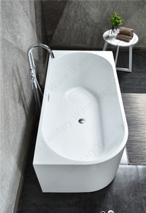 <span class=keywords><strong>Baignoire</strong></span> autoportante en forme d'angle, à <span class=keywords><strong>dossier</strong></span> magique - Product Image 4