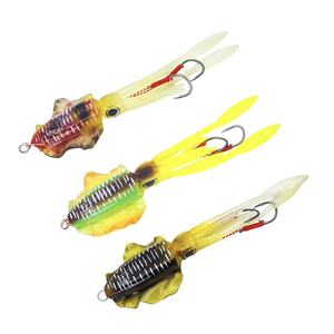 Señuelo de pez de tinta suave SI01, <span class=keywords><strong>Sepia</strong></span> biónica, brillo luminoso UV colorido, <span class=keywords><strong>pulpo</strong></span> que se hunde, cebo suave de ojos 3D al por mayor - Product Image 1