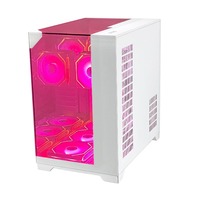 Pcooler Casing Pc kustom Atx Casing komputer Gaming menara kabinet Pc kualitas terlaris Casing komputer Desktop untuk Gamer