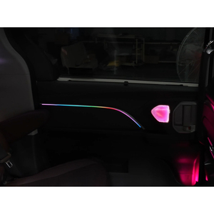 Kit d'éclairage d'ambiance de luxe pour voiture Toyota Gravia 2024, bande LED intérieure en fibre optique acrylique, vente directe usine - Product Image 2