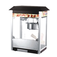Machine à Popcorn Commerciale Électrique Automatique 8oz à Vente Directe Usine, Machine à Popcorn à Chaudière Unique